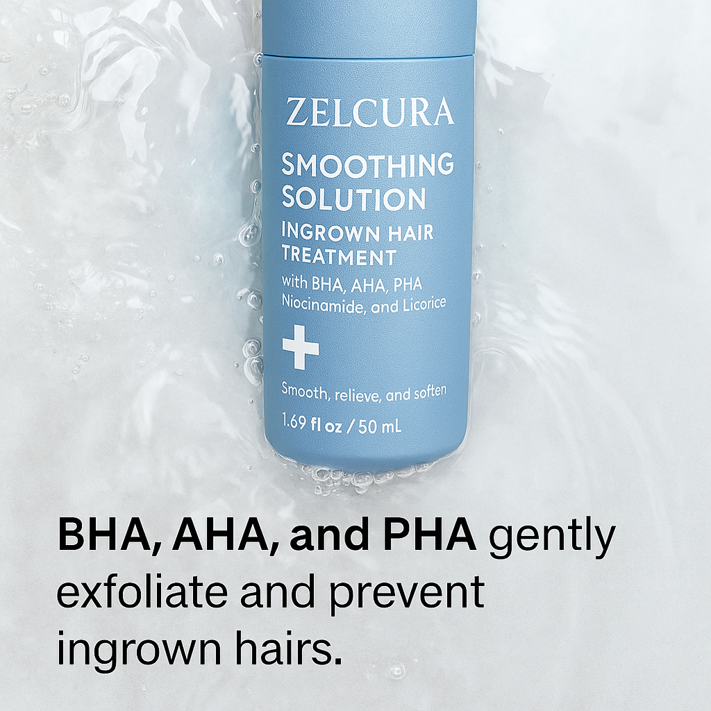 Zelcura™ - Smoothing Solution Ingrown Hair Treatment